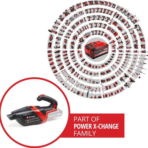 Einhell Akku-Handsauger TE-HV 18/06 Li – Solo