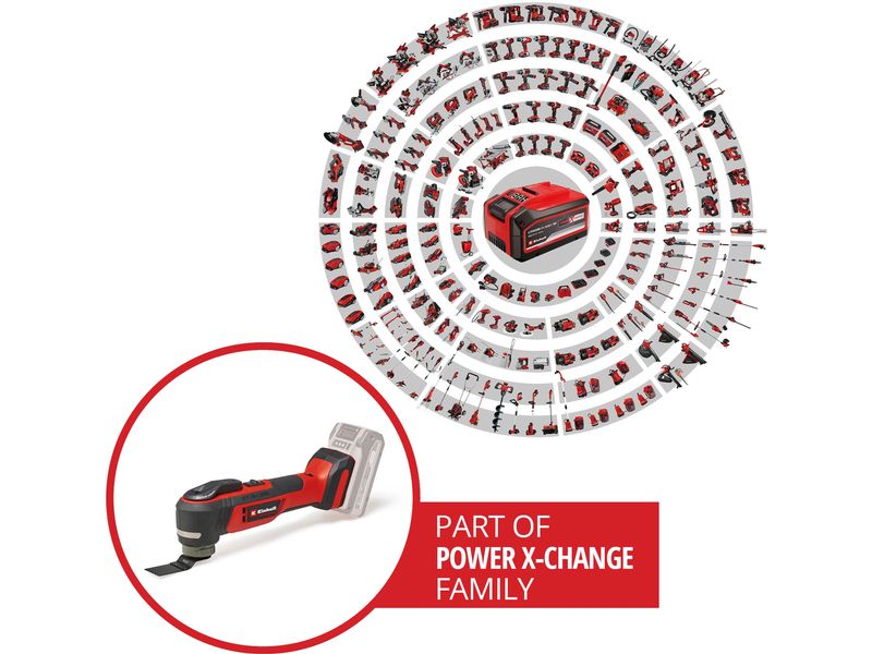 Einhell Multifunktionswerkzeug TP-MG 18 Li BL – Solo