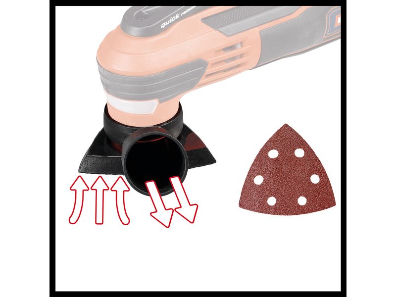 Einhell Multifunktionswerkzeug TE-MG 350 EQ