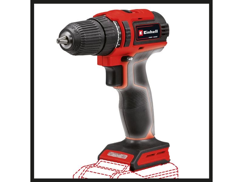 Einhell Akku-Bohrschrauber TE-CD 18/40 Li BL – Solo