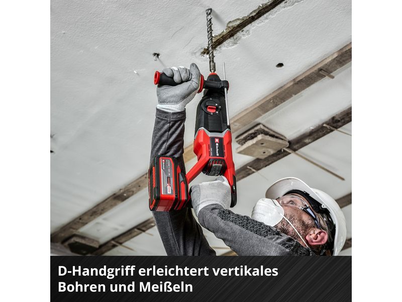 Einhell Bohrhammer TP-HD 18/26 D Li BL – Solo