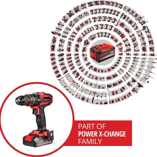 Einhell Akku-Schlagbohrschrauber TE-CD 18/44 Li-i (1 x 2.5Ah)