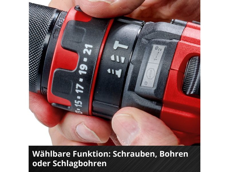 Einhell Akku-Schlagbohrschrauber TE-CD 18/44 Li-i (1 x 2.5Ah)