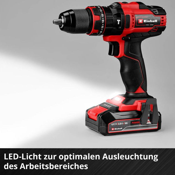 Einhell Akku-Schlagbohrschrauber TE-CD 18/44 Li-i (1 x 2.5Ah)