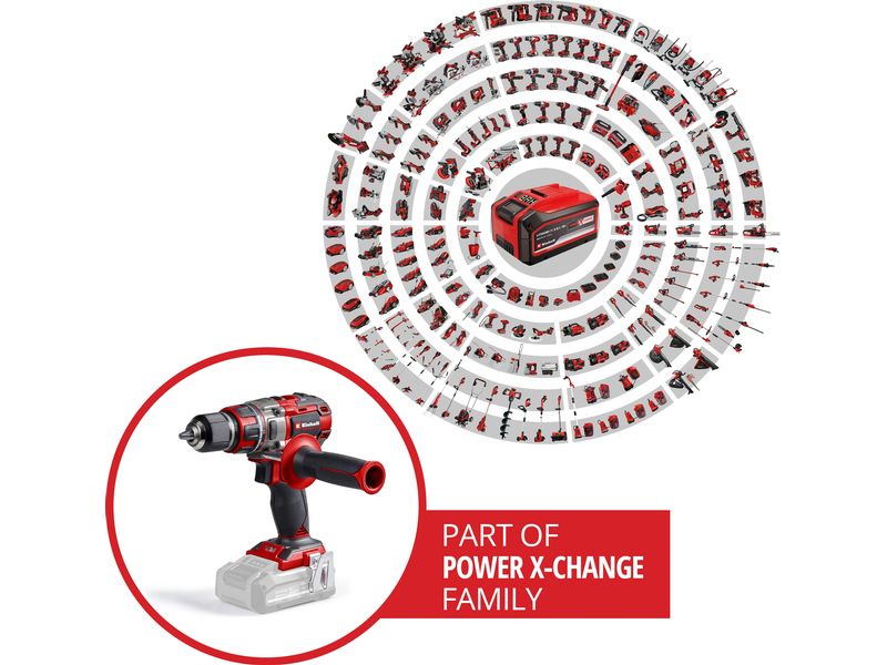 Einhell Akku-Bohrschrauber TP-CD 18/80 Li BL-Solo