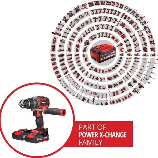 Einhell Akku-Schlagbohrschrauber TP-CD 18/70 Li-i BL (2 x 2.0Ah)