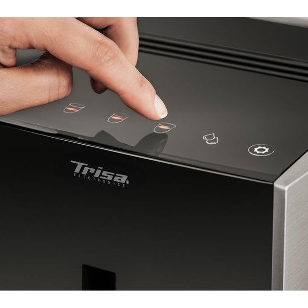 Trisa Crema One Touch Schwarz/Silber
