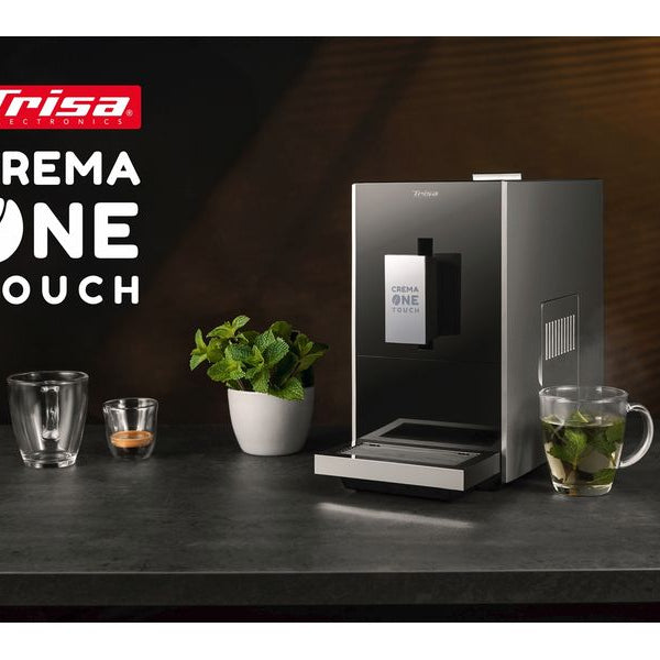 Trisa Crema One Touch Schwarz/Silber