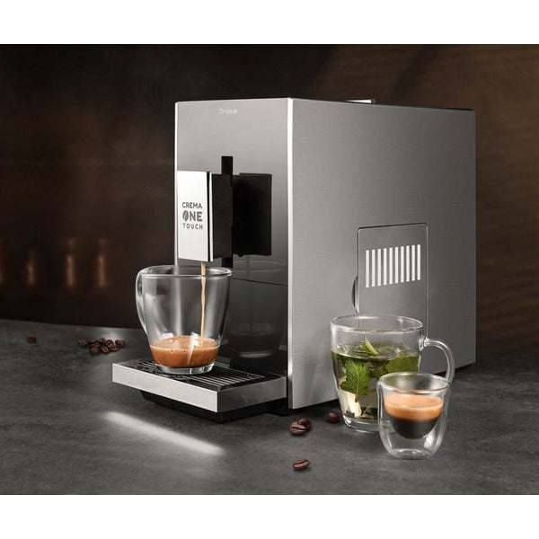 Trisa Crema One Touch Schwarz/Silber