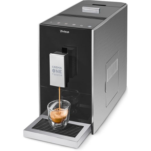 Trisa Crema One Touch Schwarz/Silber
