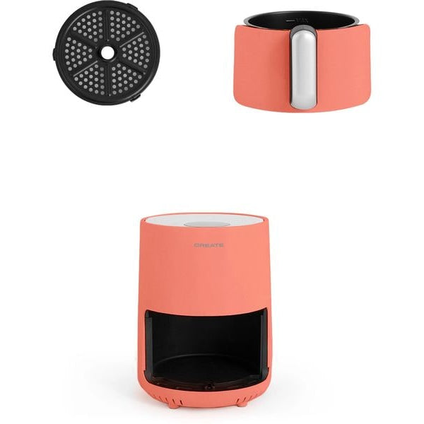 Create Heissluft-Fritteuse Air Fryer Terrakotta 1.5 l