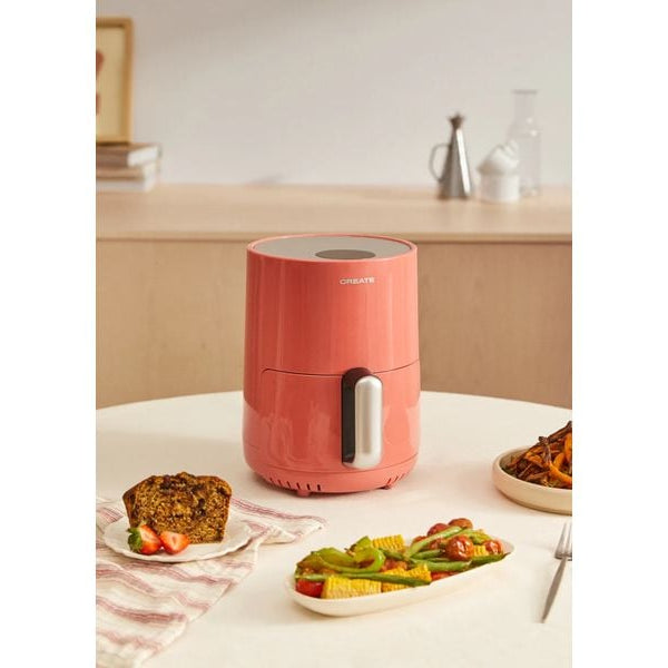 Create Heissluft-Fritteuse Air Fryer Terrakotta 1.5 l