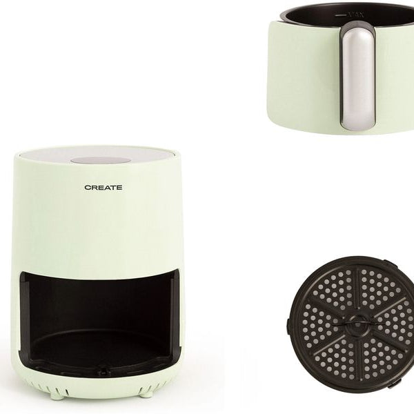Create Fritteuse Air Fryer Pastelgrün 1.5 l
