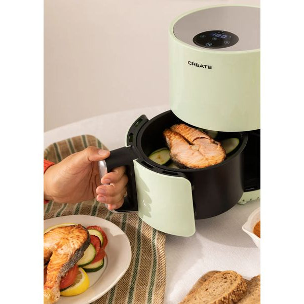 Create Fritteuse Air Fryer Pastelgrün 1.5 l