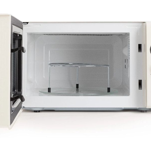 Create Mikrowelle Retro Wollweiss