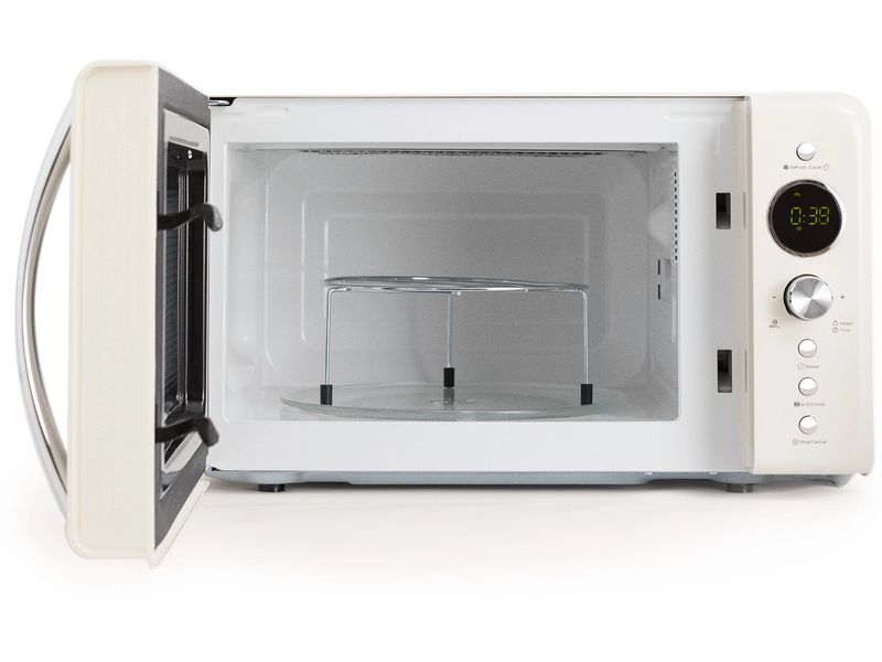 Create Mikrowelle Retro Wollweiss