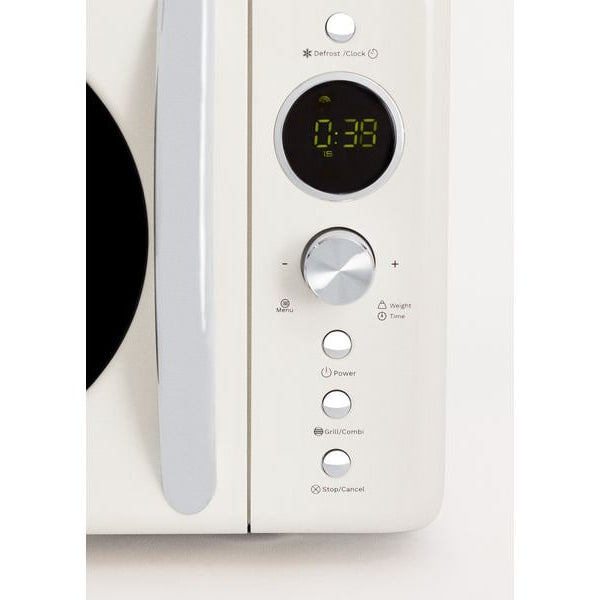 Create Mikrowelle Retro Wollweiss