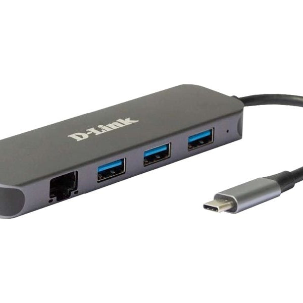 D-Link Dockingstation DUB-2334 USB-C Hub USB Typ-A/USB Typ-C