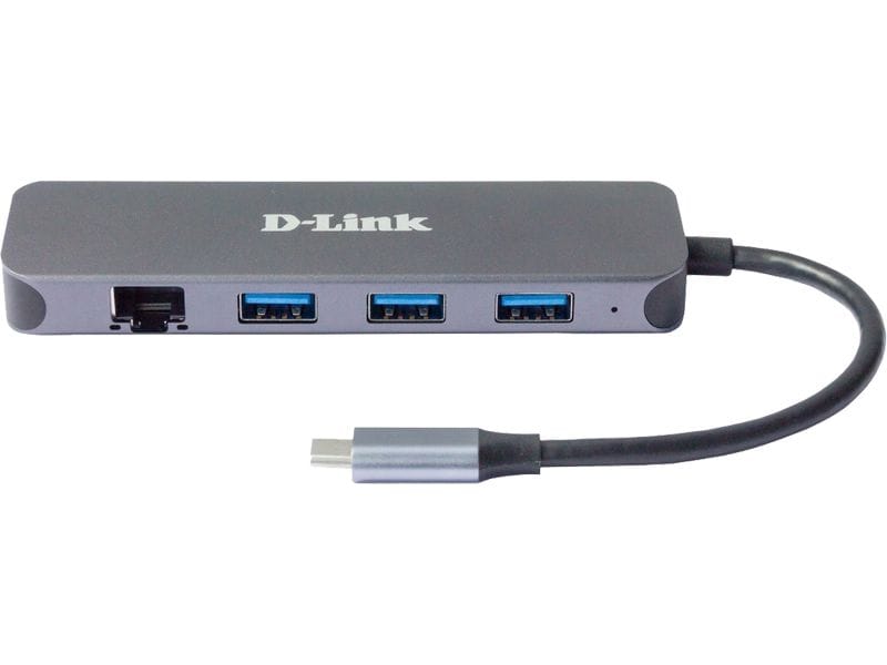 D-Link Dockingstation DUB-2334 USB-C Hub USB Typ-A/USB Typ-C