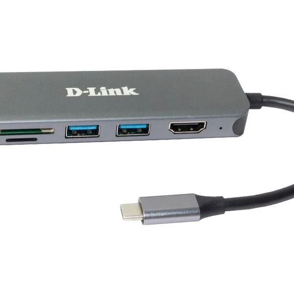 D-Link DUB-2327 USB-C Hub USB Typ-A/USB Typ-C