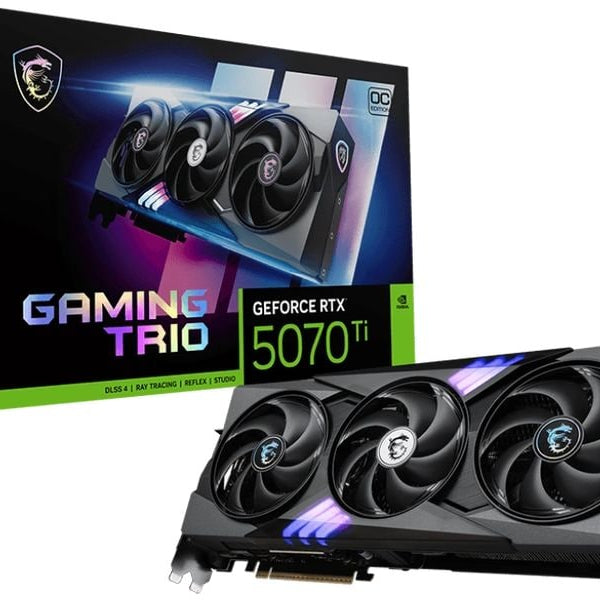 MSI Grafikkarte GeForce RTX 5070 Ti 16G GAMING TRIO OC