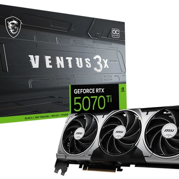 MSI Grafikkarte GeForce RTX 5070 Ti VENTUS 3X OC 16 GB