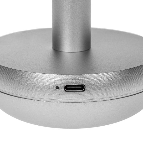 COCON USB-Tischleuchte Pilz, Silber