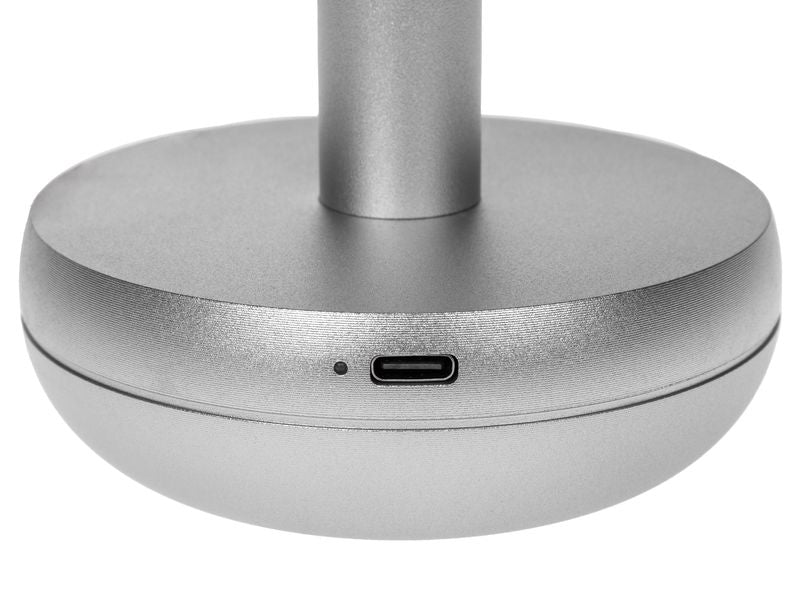 COCON USB-Tischleuchte Pilz, Silber