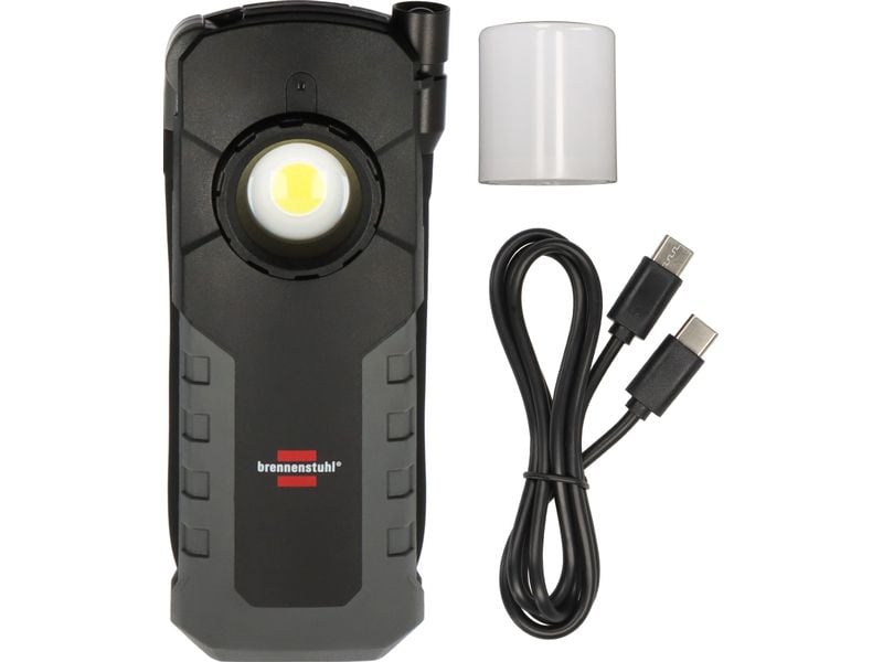 Brennenstuhl Akku-Lampe HL 1000 ACW Li-Ion-Akku, 1000 lm+380 lm, IP54