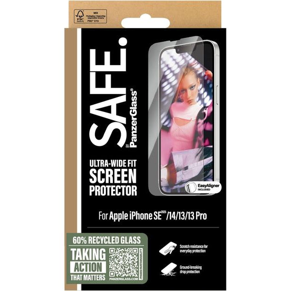 SAFE. Displayschutz Ultra Wide Fit iPhone 16e/13/13Pro/14