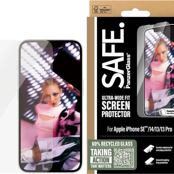 SAFE. Displayschutz Ultra Wide Fit iPhone 16e/13/13Pro/14