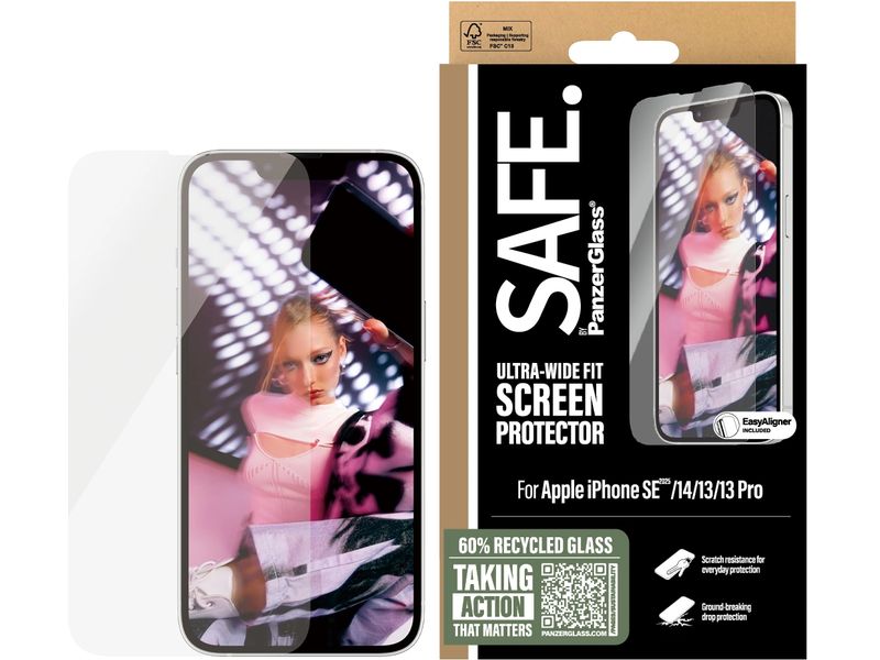 SAFE. Displayschutz Ultra Wide Fit iPhone 16e/13/13Pro/14