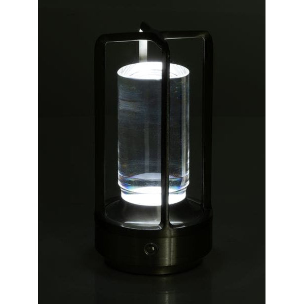 COCON USB-Tischleuchte Laterne, Silber