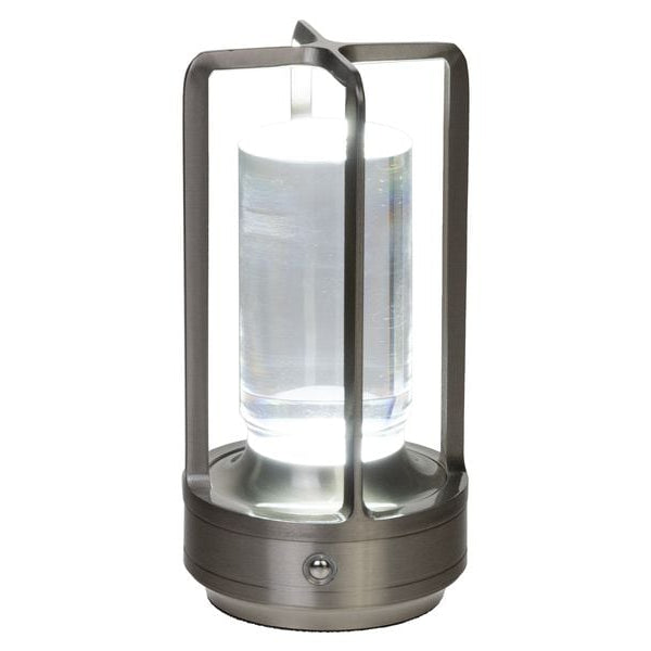 COCON USB-Tischleuchte Laterne, Silber