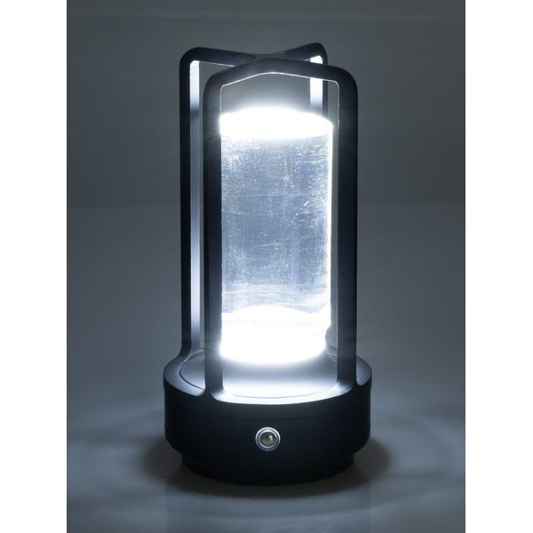 COCON USB-Tischleuchte Laterne, Schwarz