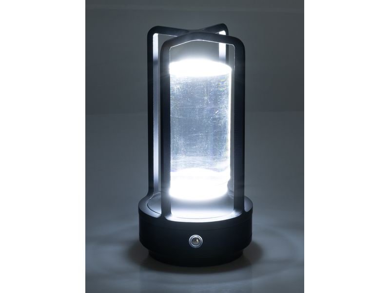 COCON USB-Tischleuchte Laterne, Schwarz