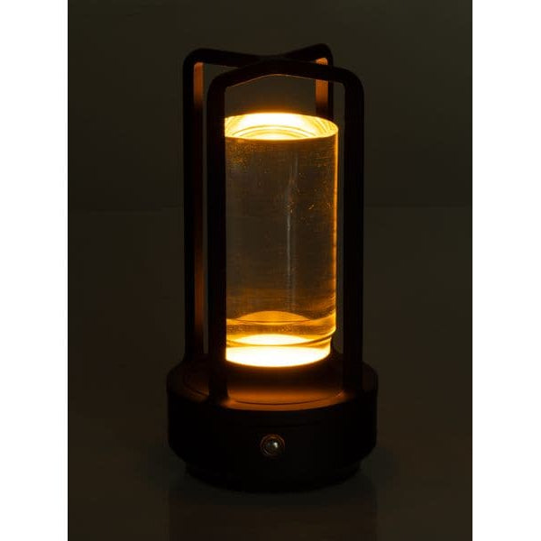 COCON USB-Tischleuchte Laterne, Schwarz