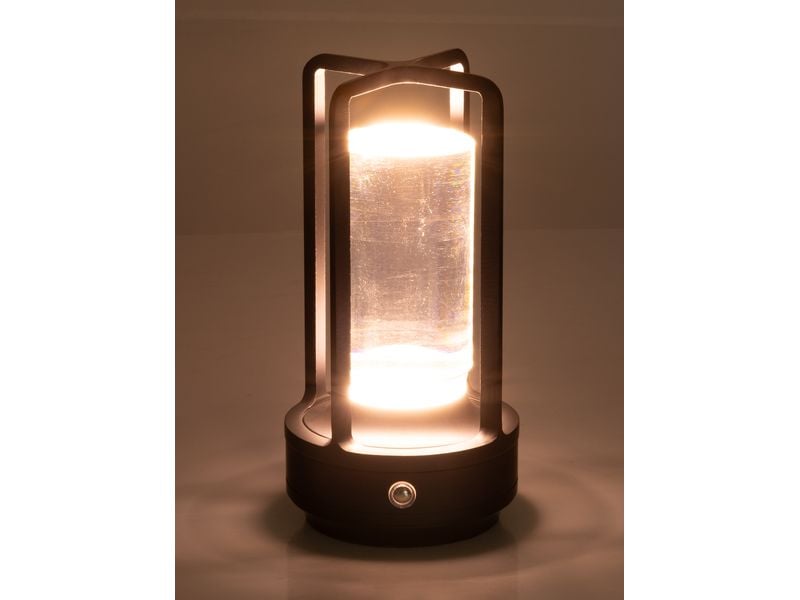 COCON USB-Tischleuchte Laterne, Schwarz