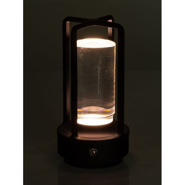 COCON USB-Tischleuchte Laterne, Schwarz