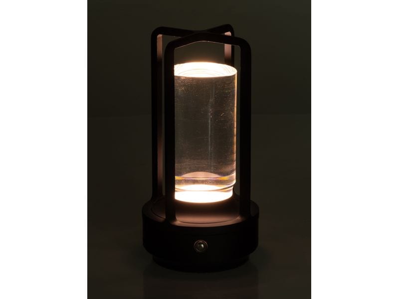 COCON USB-Tischleuchte Laterne, Schwarz