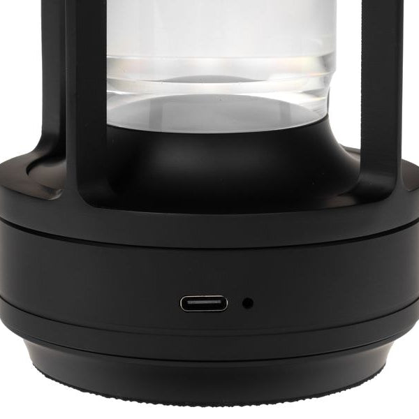 COCON USB-Tischleuchte Laterne, Schwarz