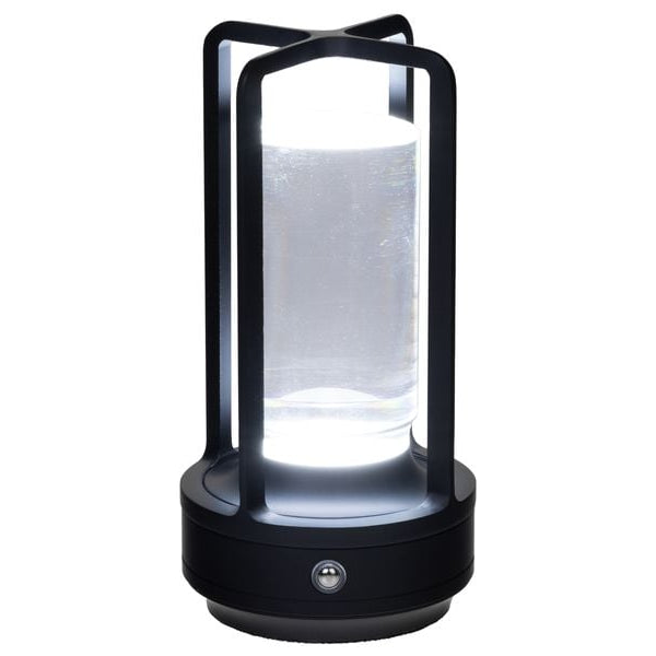 COCON USB-Tischleuchte Laterne, Schwarz