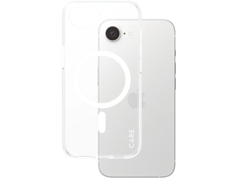 CARE by PanzerGlass Flagship Case Combat iPhone 16e Transparent