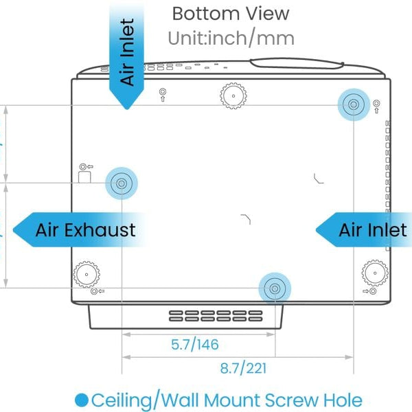 BenQ Projektor TK710STi