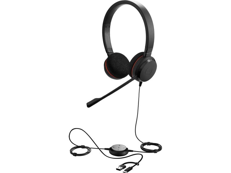 Jabra Headset Evolve 20 Stereo MS