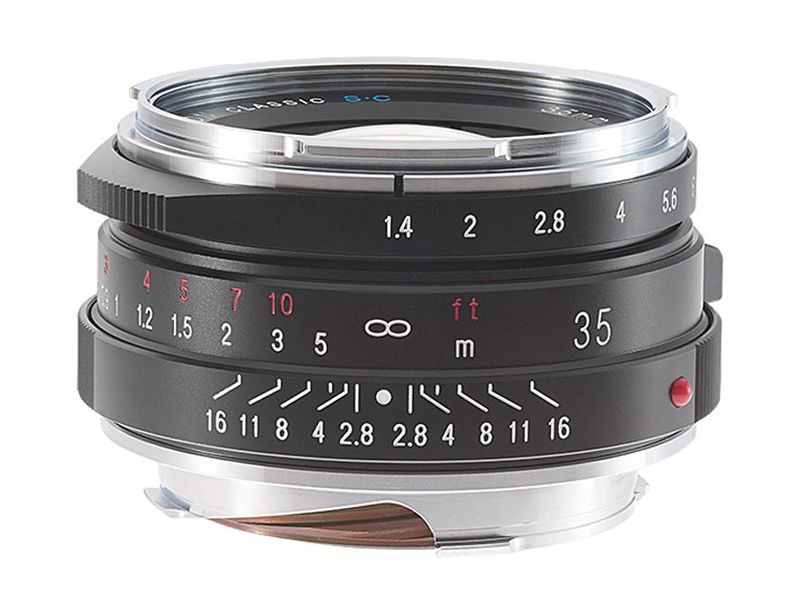 Voigtländer Festbrennweite Nokton 35mm F/1.4 MC VM II Schwarz – Leica M