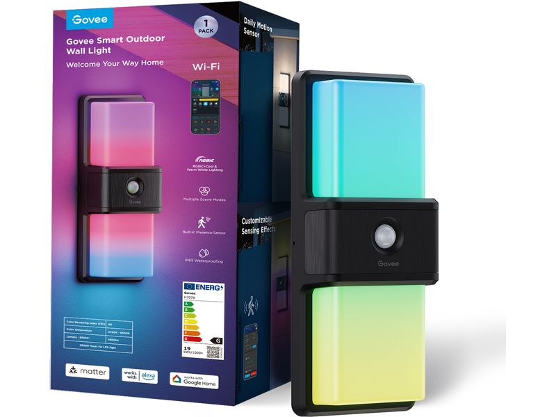 Govee Outdoor Wandleuchte Smart Outdoor Wall light