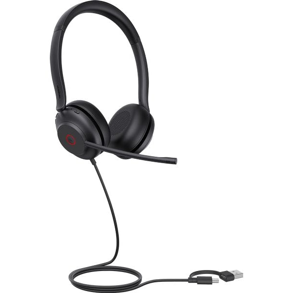 Yealink Headset UH35 Dual UC USB-C/A Verkabelt