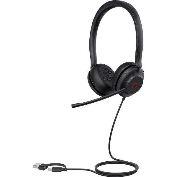 Yealink Headset UH35 Dual UC USB-C/A Verkabelt