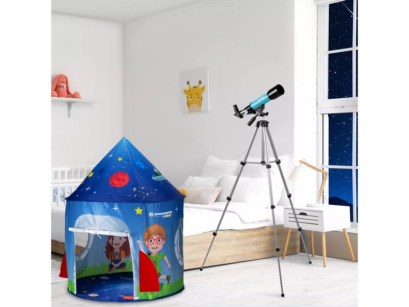 Bresser junior Linsenteleskop 50/360 mit Zelt